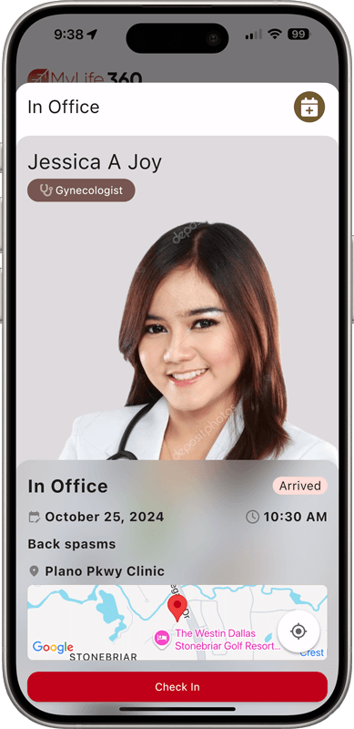 My Life 360 app